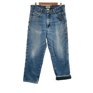 L.L. Bean‎ Men’s Insulated Relaxed Fit Jeans Size 34X29